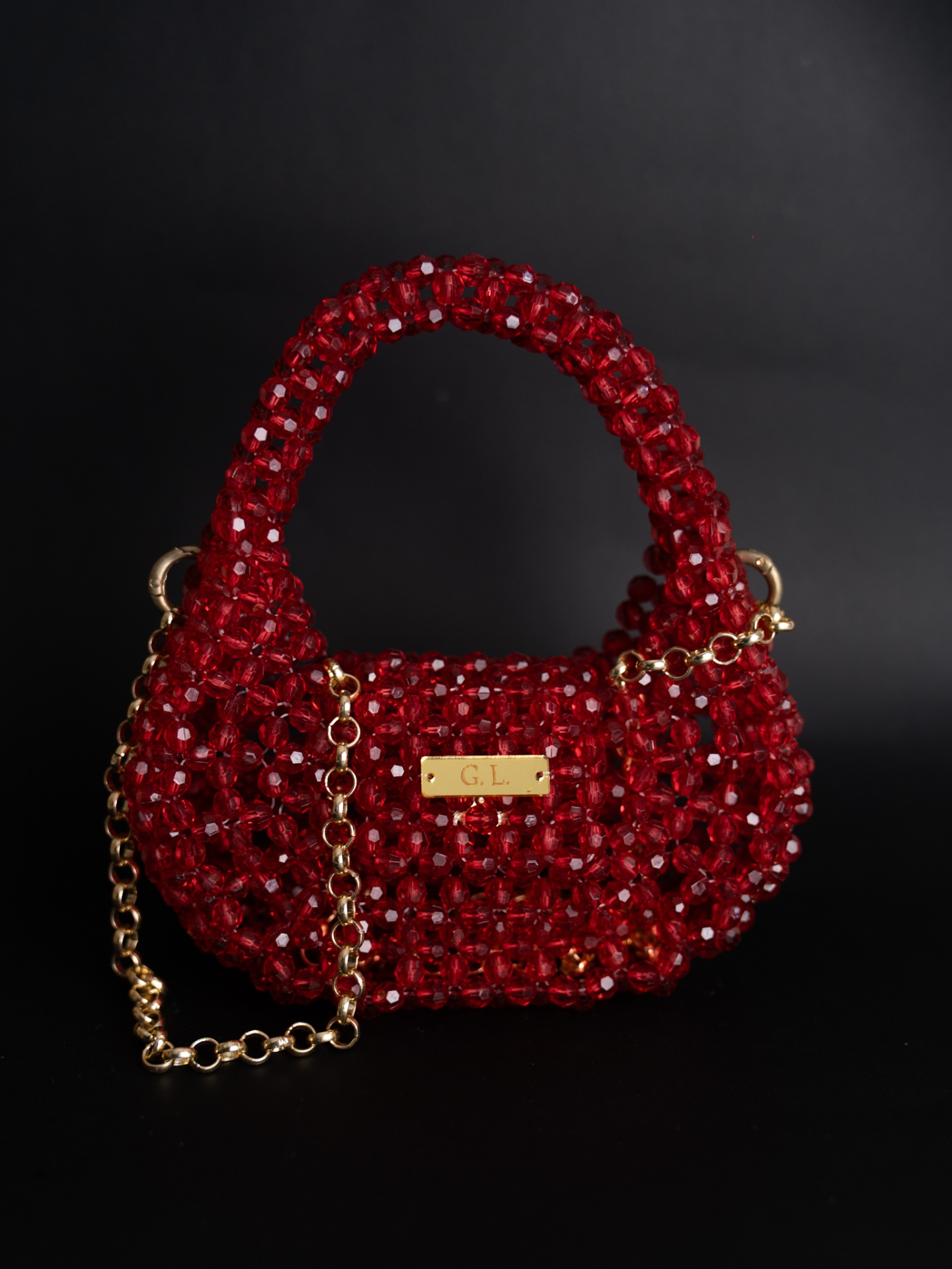 Bolso De Acrílico Rojo