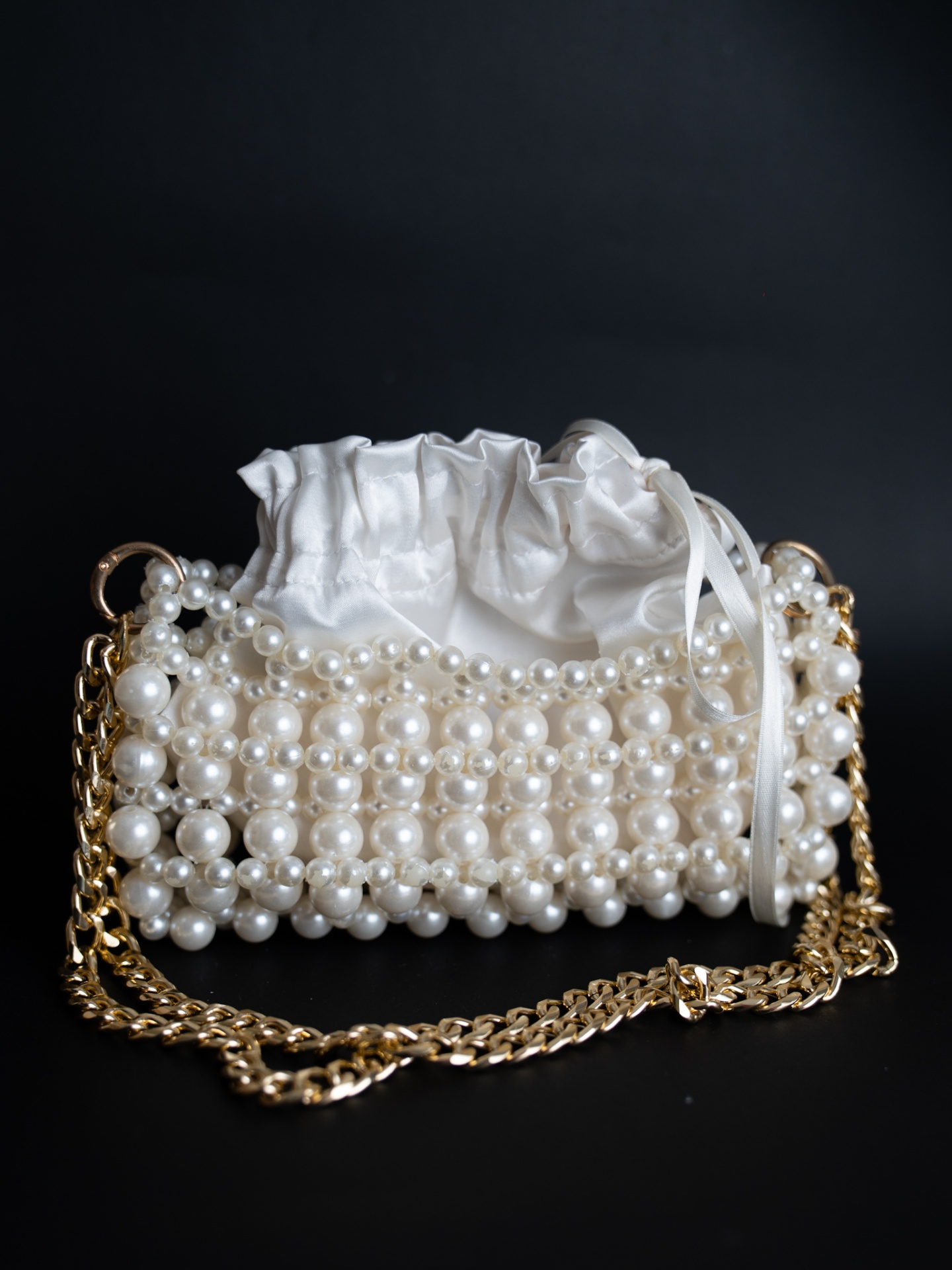 Bolso De Perla Pequeño