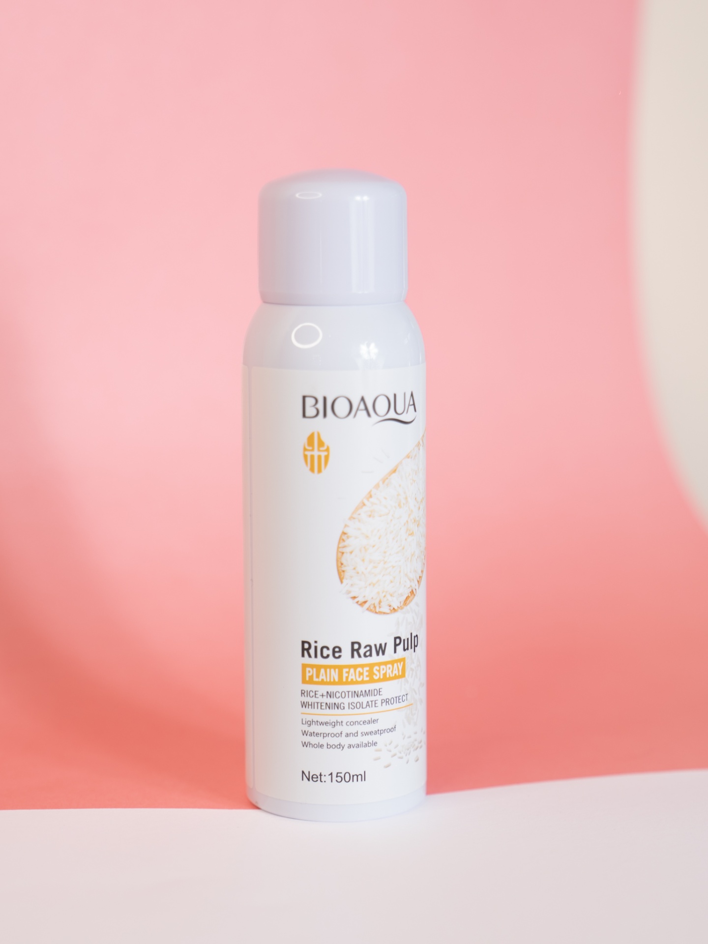 BioAqua Plain Face Spray Hidratación, Iluminación Y Cuidado 150 ml