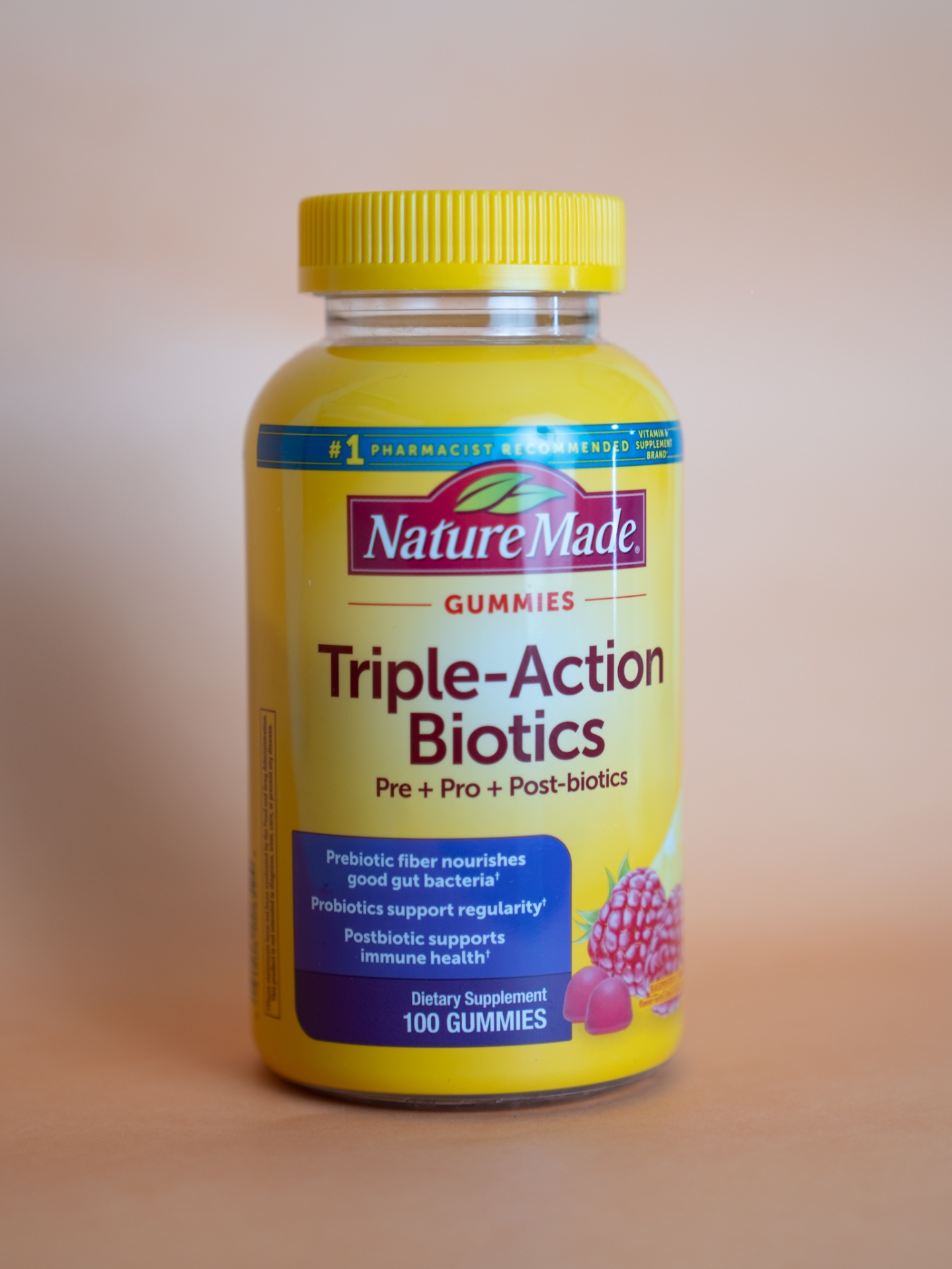 Gomitas Triple Action Biotics 100 Gomitas